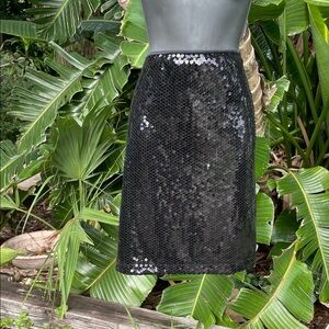 JS boutique sequin kneelength, pencil skirt